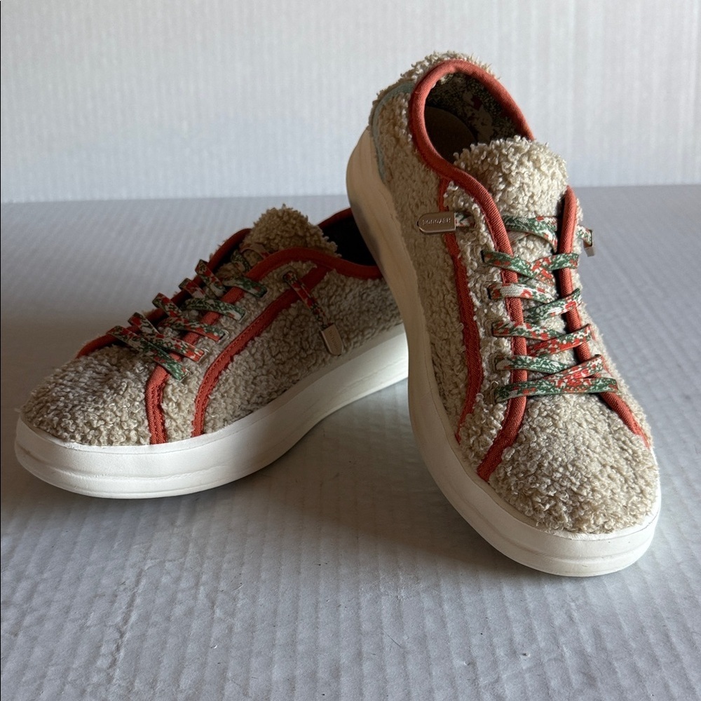 Hey Dude Karina Sherpa Sage Slip On Sneaker/Loafers